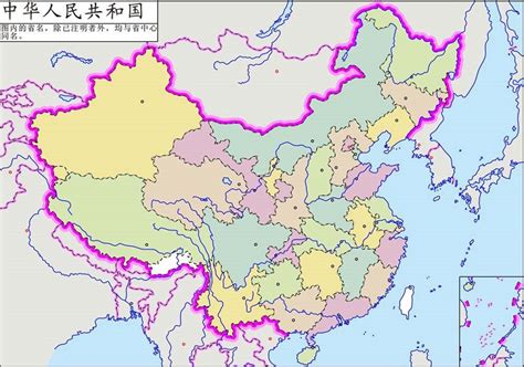 中國地圖|中华人民共和国在线地图（1:2900万）